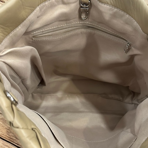 Woven Hobo Vegan Leather Tote - Picture 7 of 7